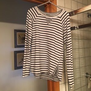 Anthropologie Left of Center Top